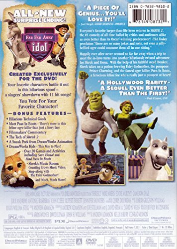 Shrek 2 (Full Screen Edition) - CharlottesWebTheChildrensBookStore.comCharlottesWebTheChildrensBookStore678149087321