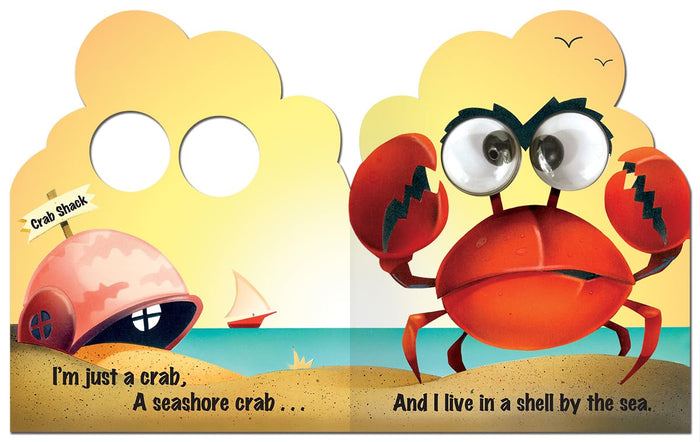 I'm Just A Little Crab (Googley-Eyed Board Books) - CharlottesWebTheChildrensBookStore.comCharlottesWebTheChildrensBookStore9781846661570