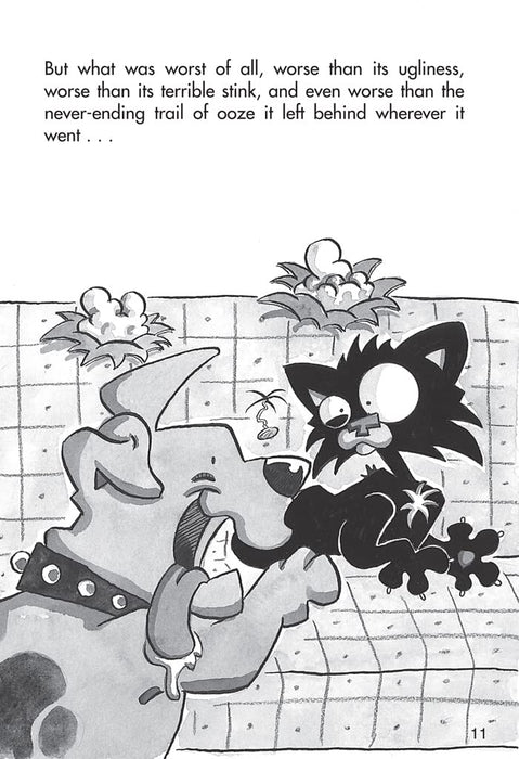 Bad Kitty Meets the Baby (paperback black-and-white edition)