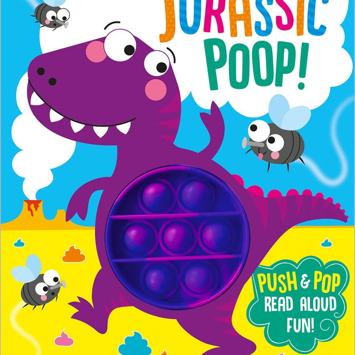Jurassic Poop! (Push Pop Bubble Books) - CharlottesWebTheChildrensBookStore.comCharlottesWebTheChildrensBookStore9781801054874