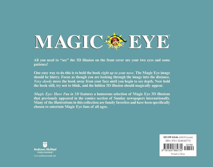 Magic Eye: Have Fun in 3D by Cheri Smith - CharlottesWebTheChildrensBookStore.comCharlottesWebTheChildrensBookStore9781524885779