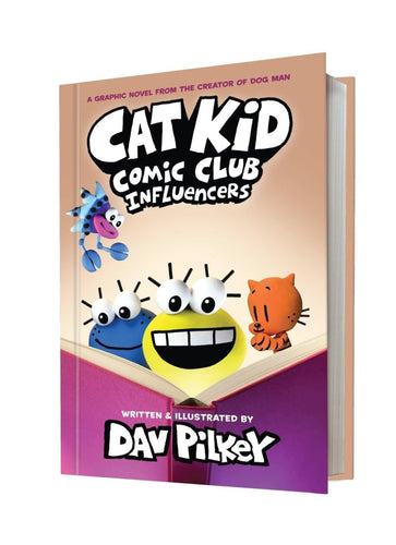 Cat Kid Comic Club: Influencers: A Graphic Novel (Cat Kid Comic Club 5): From the Creator of Dog Man (5) - CharlottesWebTheChildrensBookStore.comCharlottesWebTheChildrensBookStore9781338896398