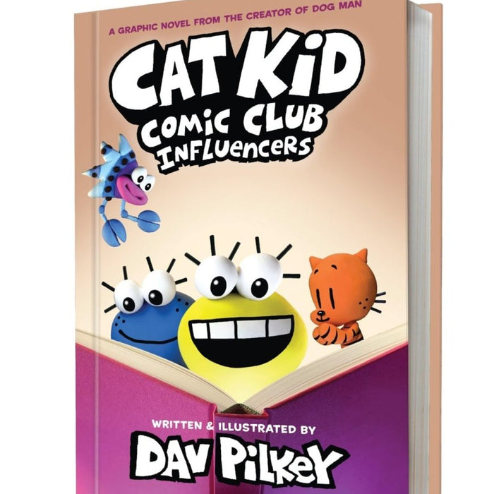 Cat Kid Comic Club: Influencers: A Graphic Novel (Cat Kid Comic Club 5): From the Creator of Dog Man (5) - CharlottesWebTheChildrensBookStore.comCharlottesWebTheChildrensBookStore9781338896398