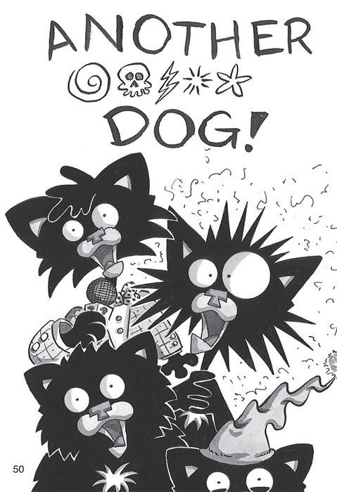 Bad Kitty Meets the Baby (paperback black-and-white edition)