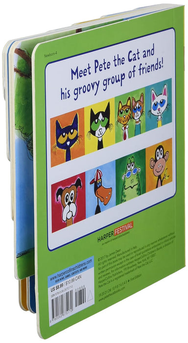 Pete the Cat: Meet Pete: A Tabbed Board Book for Kids