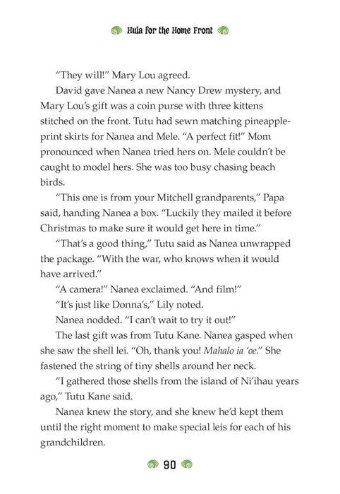 Nanea: Hula for the Home Front (American Girl® Historical Characters) - CharlottesWebTheChildrensBookStore.comCharlottesWebTheChildrensBookStore9781683370239