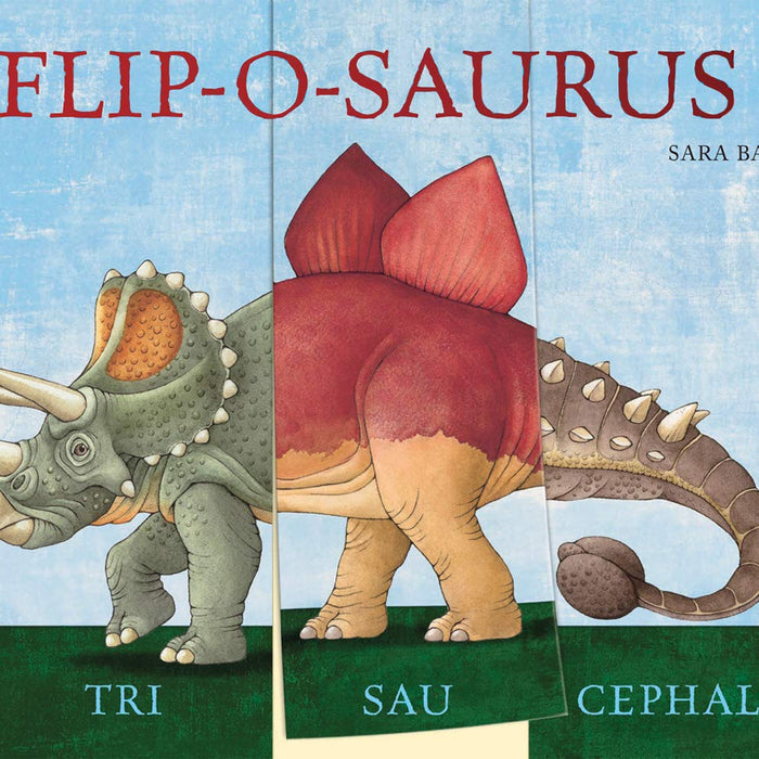 Flip-o-saurus: Make Your Own Wacky Dinosaur! (Mix-and-Match Board Books, 1) - CharlottesWebTheChildrensBookStore.comCharlottesWebTheChildrensBookStore9780789210616