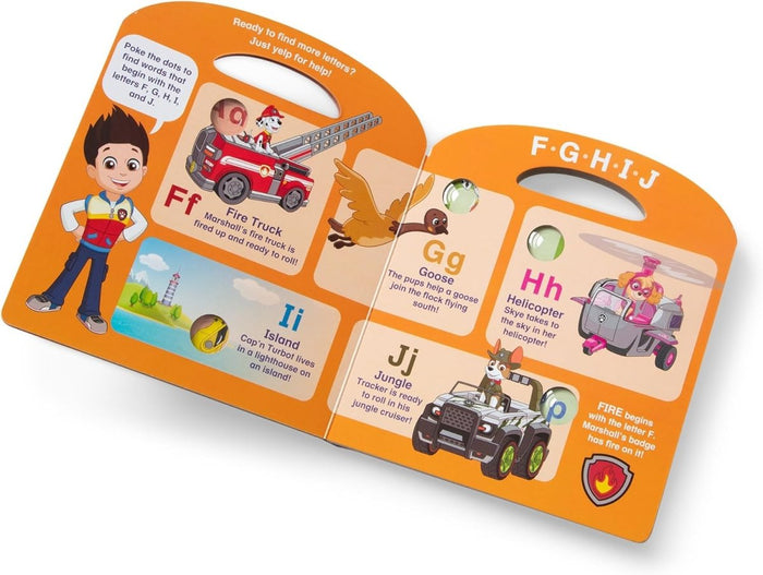 Melissa & Doug PAW Patrol Children's Book - Poke-A-Dot: Alphabet Adventure by - CharlottesWebTheChildrensBookStore.comCharlottesWebTheChildrensBookStore000772332637