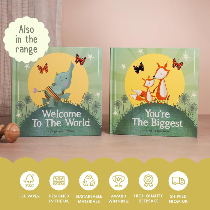 You're The Biggest: A Heartwarming New Sibling Gift Book for Big Brothers or Sisters – Hardcover Keepsake