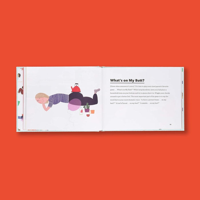Horizontal Parenting: How to Entertain Your Kid While Lying Down by Michelle Woo, Dasha Tolstikova - CharlottesWebTheChildrensBookStore.comCharlottesWebTheChildrensBookStore9781797211343