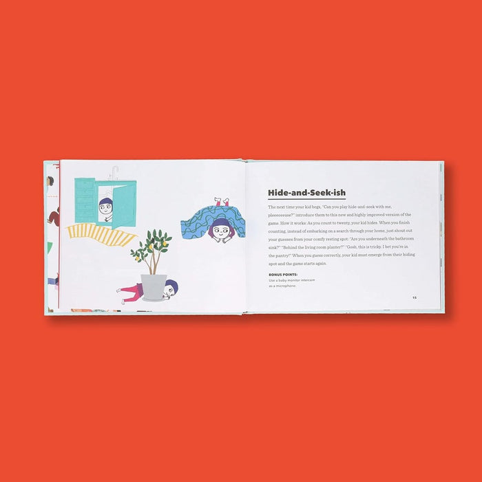 Horizontal Parenting: How to Entertain Your Kid While Lying Down by Michelle Woo, Dasha Tolstikova - CharlottesWebTheChildrensBookStore.comCharlottesWebTheChildrensBookStore9781797211343