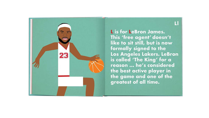 Basketball Legends Alphabet