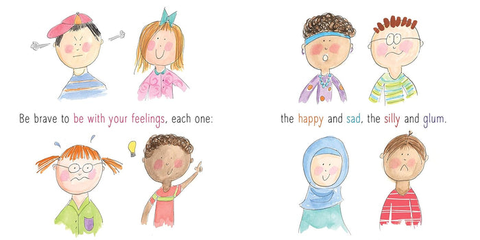 Be Brave Little One: An Inspiring Book About Courage for Back to School