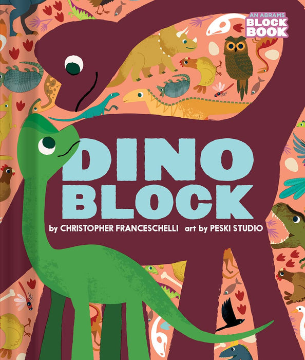 Dinoblock (An Abrams Block Book) - CharlottesWebTheChildrensBookStore.comCharlottesWebTheChildrensBookStore9781419716744