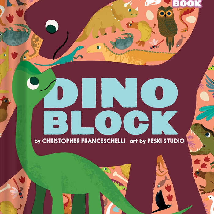 Dinoblock (An Abrams Block Book) - CharlottesWebTheChildrensBookStore.comCharlottesWebTheChildrensBookStore9781419716744