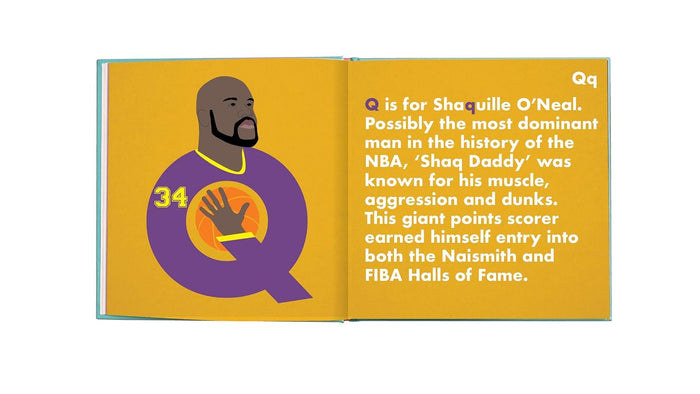 Basketball Legends Alphabet