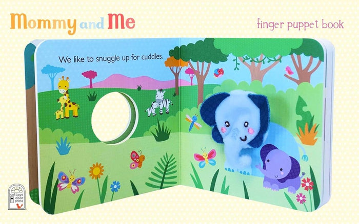 Mommy and Me - Finger Puppet Board Book for babies and toddlers, new moms, baby shower or Mother's Day gifts (Finger Puppet Book) - CharlottesWebTheChildrensBookStore.comCharlottesWebTheChildrensBookStore9781680524406