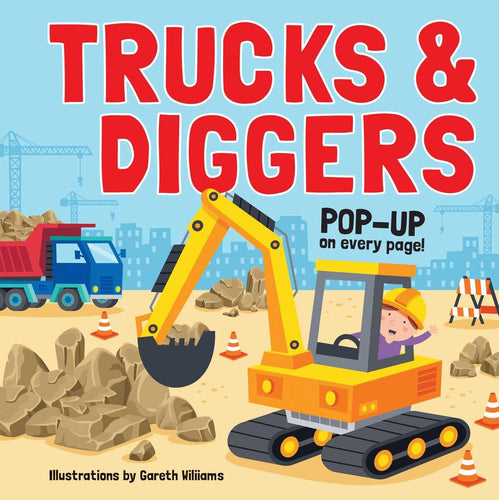 Trucks & Diggers: Pop-Up Book - CharlottesWebTheChildrensBookStore.comCharlottesWebTheChildrensBookStore9780655213383