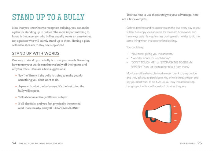 The No More Bullying Book for Kids: Become Strong, Happy, and Bully-Proof - CharlottesWebTheChildrensBookStore.comCharlottesWebTheChildrensBookStore9781641520713