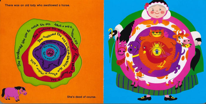 There Was an Old Lady Who Swallowed a Fly (Classic Books)