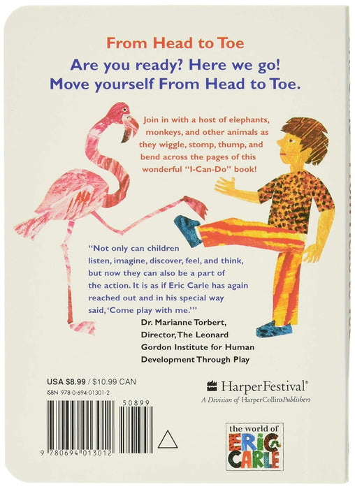 From Head to Toe: An Energetic Picture Book About Animals and Movement