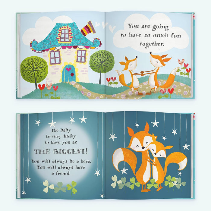 You're The Biggest: A Heartwarming New Sibling Gift Book for Big Brothers or Sisters – Hardcover Keepsake