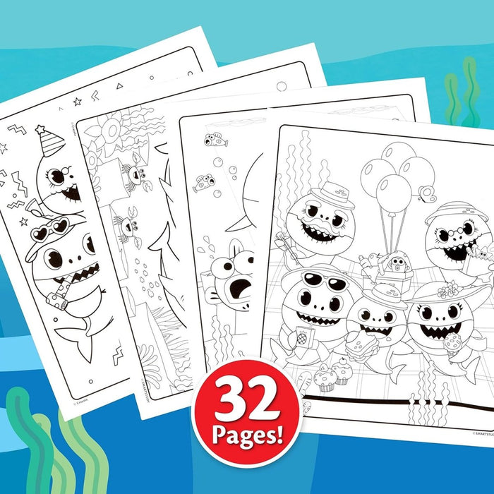 Crayola Baby Shark Coloring Pages and Stickers, Gift for Kids, Ages 3, 4, 5, 6 Color & Sticker - CharlottesWebTheChildrensBookStore.comCharlottesWebTheChildrensBookStore071662208134