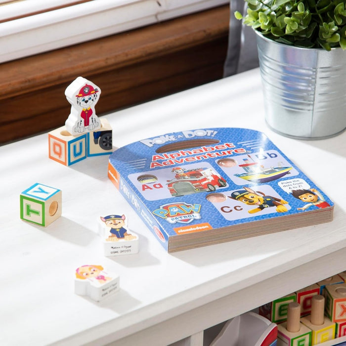 Melissa & Doug PAW Patrol Children's Book - Poke-A-Dot: Alphabet Adventure by - CharlottesWebTheChildrensBookStore.comCharlottesWebTheChildrensBookStore000772332637