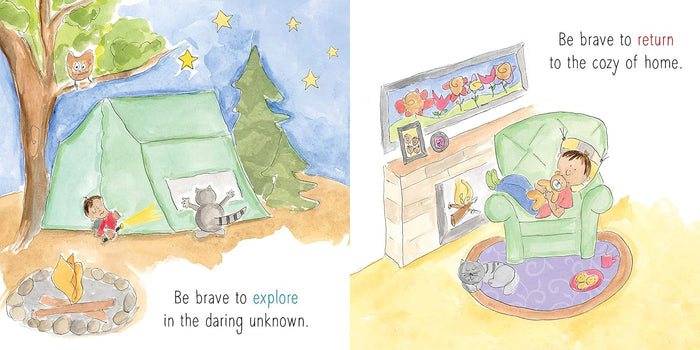 Be Brave Little One: An Inspiring Book About Courage for Back to School