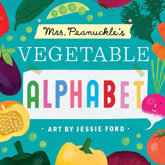 Mrs. Peanuckle's Vegetable Alphabet (Mrs. Peanuckle's Alphabet) - CharlottesWebTheChildrensBookStore.comCharlottesWebTheChildrensBookStore9781623368708