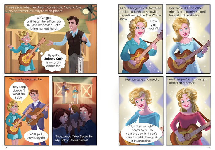It's Her Story - Dolly Parton - A Graphic Novel