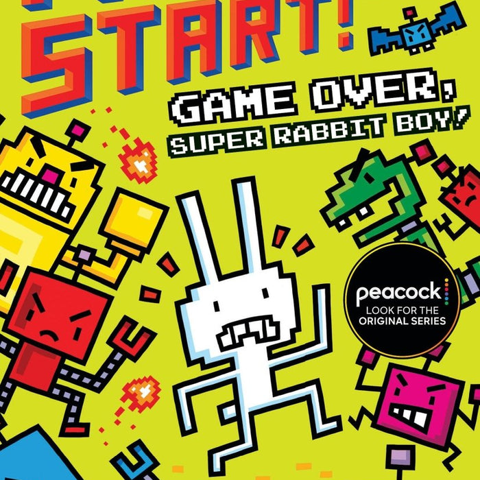 Game Over, Super Rabbit Boy!: A Branches Book (Press Start! 1) (1) - CharlottesWebTheChildrensBookStore.comCharlottesWebTheChildrensBookStore9781338034714
