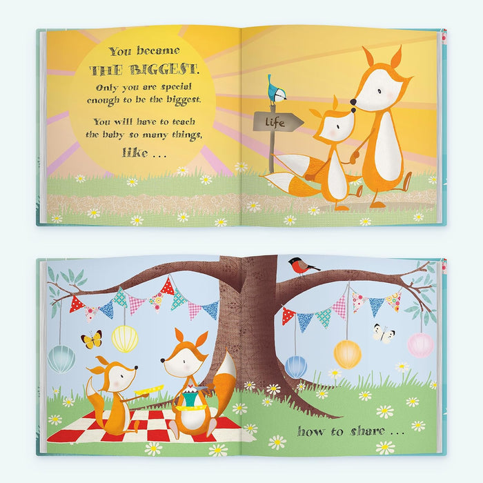 You're The Biggest: A Heartwarming New Sibling Gift Book for Big Brothers or Sisters – Hardcover Keepsake