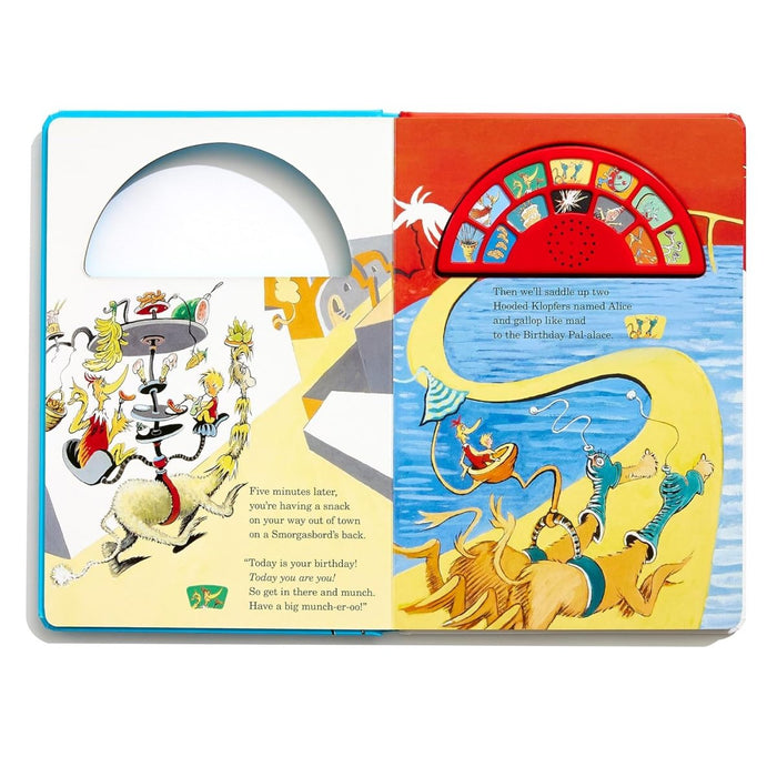 Dr. Seuss's Happy Birthday to You! with 12 Silly Sounds: An Interactive Read and Listen Book (Dr. Seuss Sound Board Books) - CharlottesWebTheChildrensBookStore.comCharlottesWebTheChildrensBookStore9798217029860