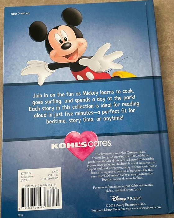 5-Minute Stories Starring Mickey - CharlottesWebTheChildrensBookStore.comCharlottesWebTheChildrensBookStore9781368028585