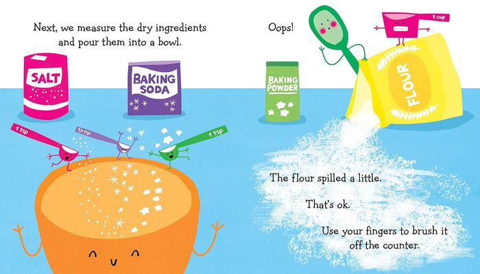 Stir Crack Whisk Bake: An Interactive Board Book about Baking for Toddlers and Kids (America's Test Kitchen Kids, Stocking Stuffer)