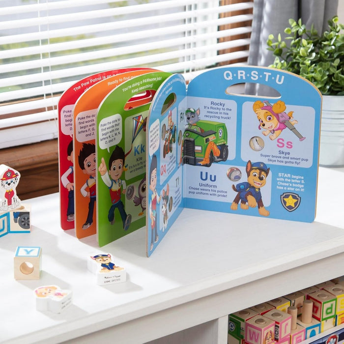 Melissa & Doug PAW Patrol Children's Book - Poke-A-Dot: Alphabet Adventure by - CharlottesWebTheChildrensBookStore.comCharlottesWebTheChildrensBookStore000772332637