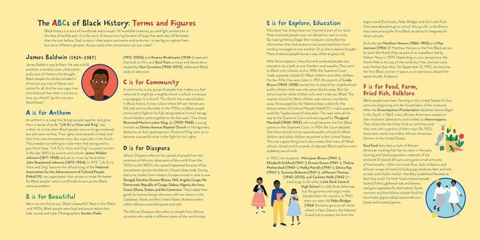 The ABCs of Black History (The ABCs of History) - CharlottesWebTheChildrensBookStore.comCharlottesWebTheChildrensBookStore9781523507498