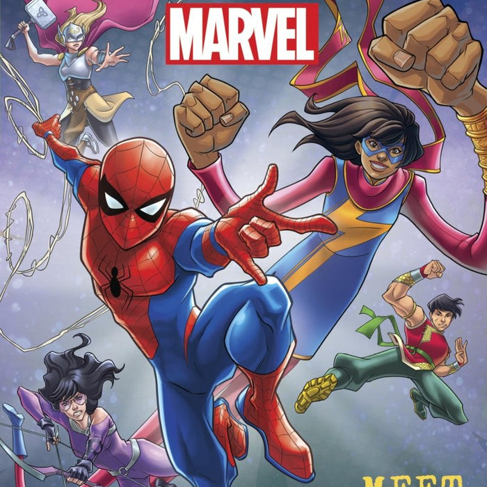World of Reading: Meet Five Marvel Super Heroes by Marvel Press Book Group - CharlottesWebTheChildrensBookStore.comCharlottesWebTheChildrensBookStore9781368073677