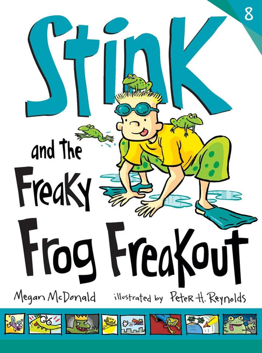 Stink and the Freaky Frog Freakout by Megan McDonald, Peter H. Reynolds - CharlottesWebTheChildrensBookStore.comCharlottesWebTheChildrensBookStore9781536213843