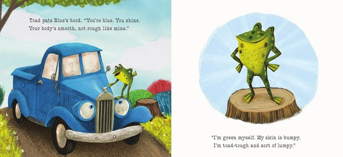 Little Blue Truck Feeling Happy: A Touch-and-Feel Book by Alice Schertle - CharlottesWebTheChildrensBookStore.comCharlottesWebTheChildrensBookStore9780063342705