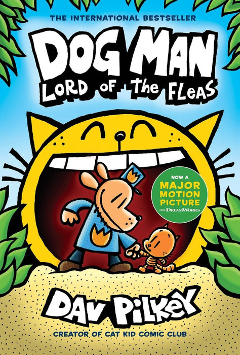 Dog Man: Lord of the Fleas: A Graphic Novel (Dog Man 5): From the Creator of Captain Underpants (5) by Dav Pilkey - CharlottesWebTheChildrensBookStore.comCharlottesWebTheChildrensBookStore9781338741070
