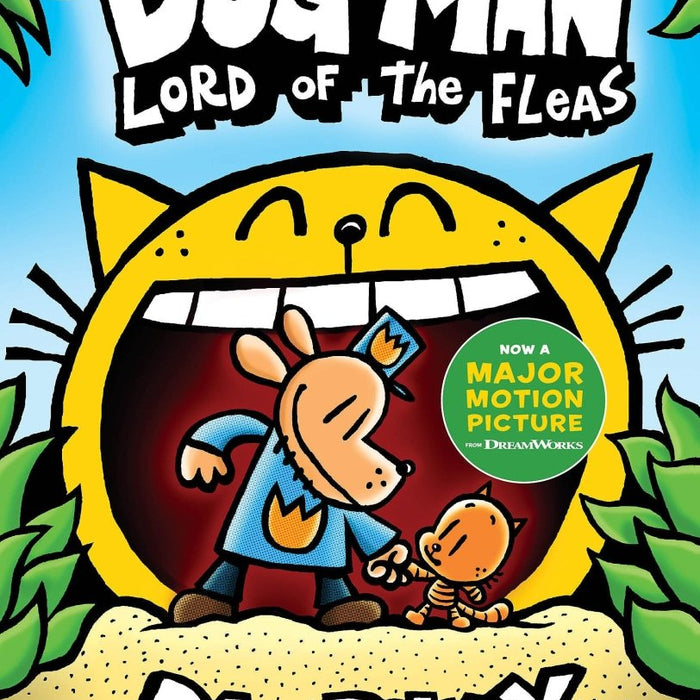 Dog Man: Lord of the Fleas: A Graphic Novel (Dog Man 5): From the Creator of Captain Underpants (5) by Dav Pilkey - CharlottesWebTheChildrensBookStore.comCharlottesWebTheChildrensBookStore9781338741070