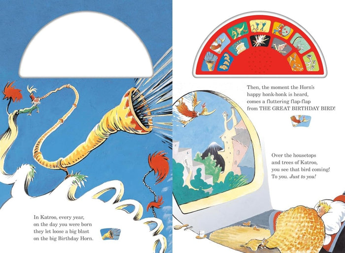 Dr. Seuss's Happy Birthday to You! with 12 Silly Sounds: An Interactive Read and Listen Book (Dr. Seuss Sound Board Books) - CharlottesWebTheChildrensBookStore.comCharlottesWebTheChildrensBookStore9798217029860