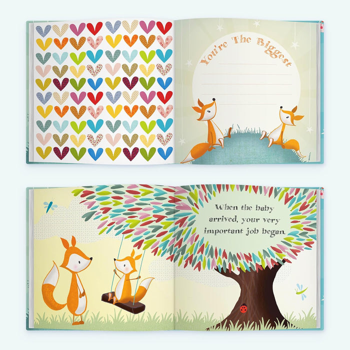 You're The Biggest: A Heartwarming New Sibling Gift Book for Big Brothers or Sisters – Hardcover Keepsake