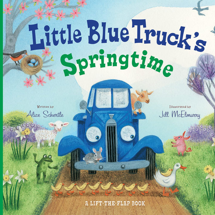 Little Blue Truck's Springtime: An Easter And Springtime Book For Kids – An Interactive Adventure with Baby Animals