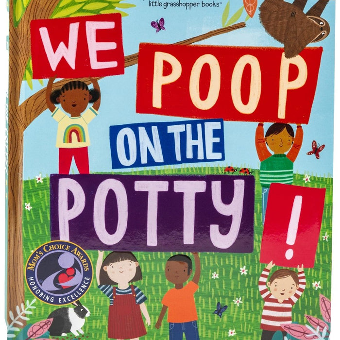 We Poop on the Potty!: Funny Potty Training Book for Toddlers | Mom's Choice Gold Award Winner | Teaches Bathroom Habits with Animals & Humor | Large Padded Board Book Gift for Boys & Girls - CharlottesWebTheChildrensBookStore.comCharlottesWebTheChildrensBookStore9781640309470